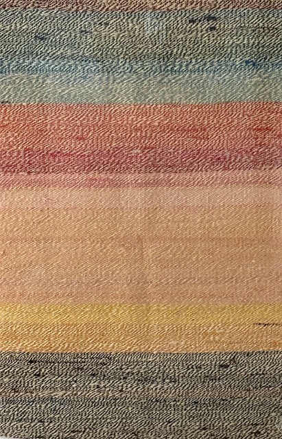 Landscape II, 70cm x 90 cm, Wolle, Seide, 2023